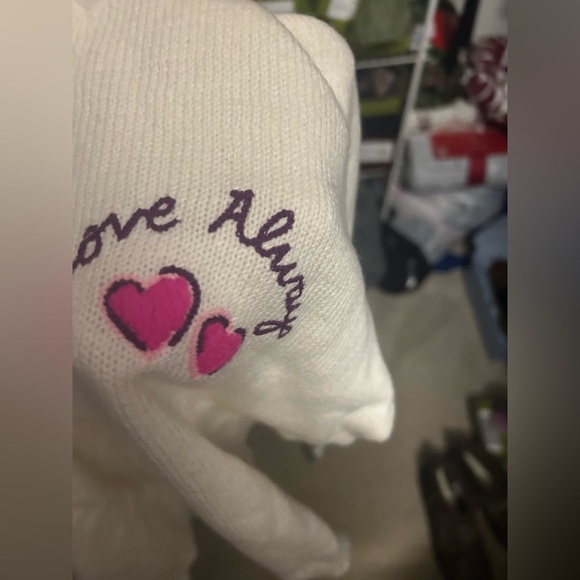 NWOT LILLY PULITZER PIPPY sweater with hearts. - Picture 7 of 12